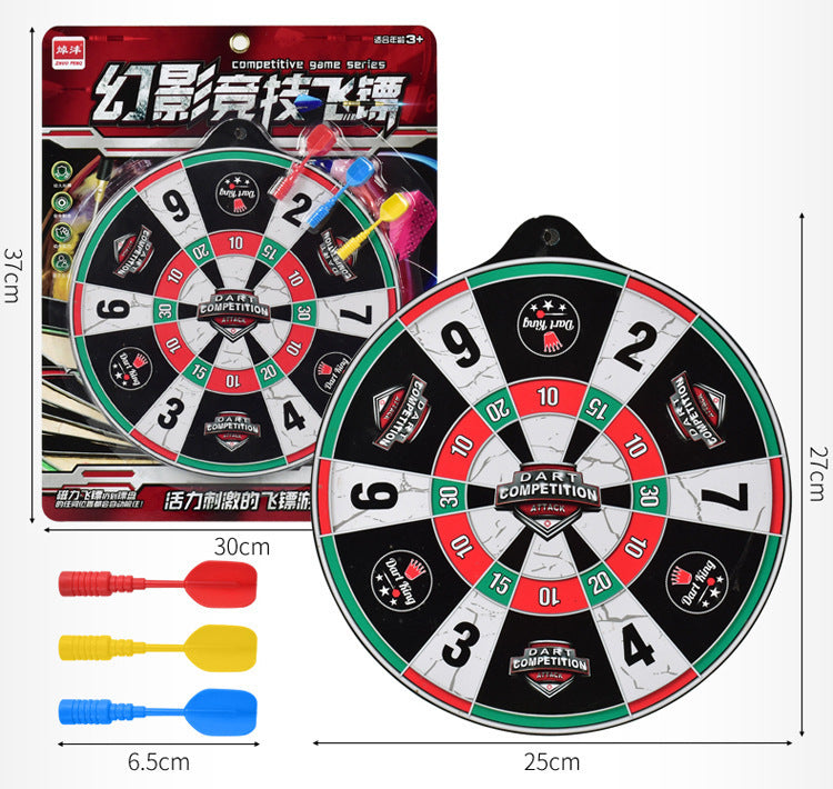 Magnetic Soft Dart Plate Toy Suit Plastic Magnetic Dartboard