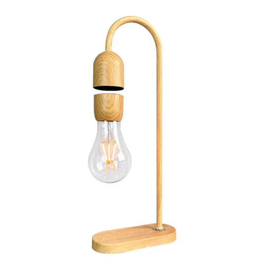 Levitating Table Lamp Floating Light Bulb Magnetic Levitating Light Bulb Floating Lamp Bedside Lamp for Bedroom Night Light