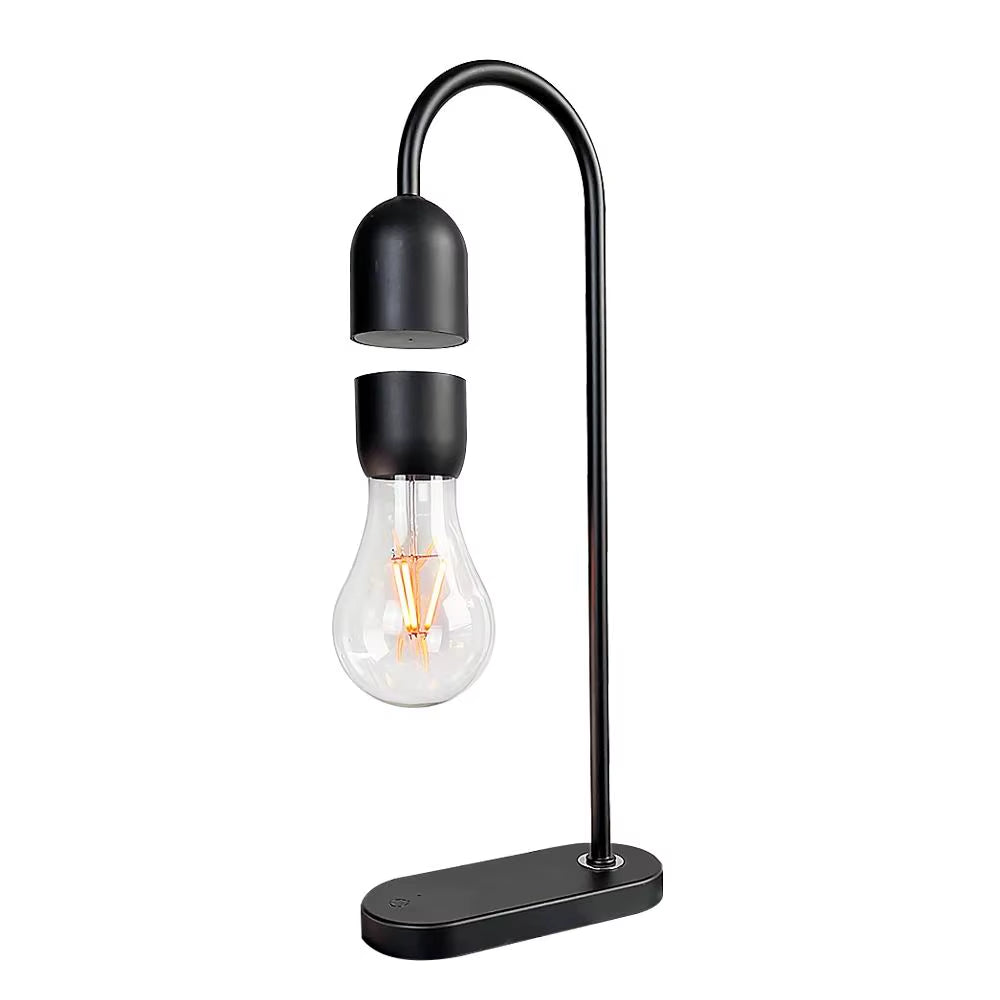Levitating Table Lamp Floating Light Bulb Magnetic Levitating Light Bulb Floating Lamp Bedside Lamp for Bedroom Night Light