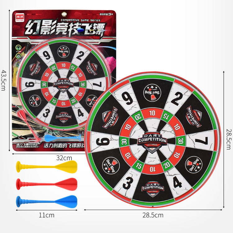 Magnetic Soft Dart Plate Toy Suit Plastic Magnetic Dartboard